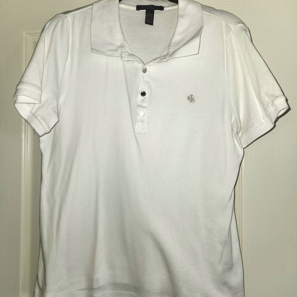 Ralph Lauren White Polo Shirt for Women